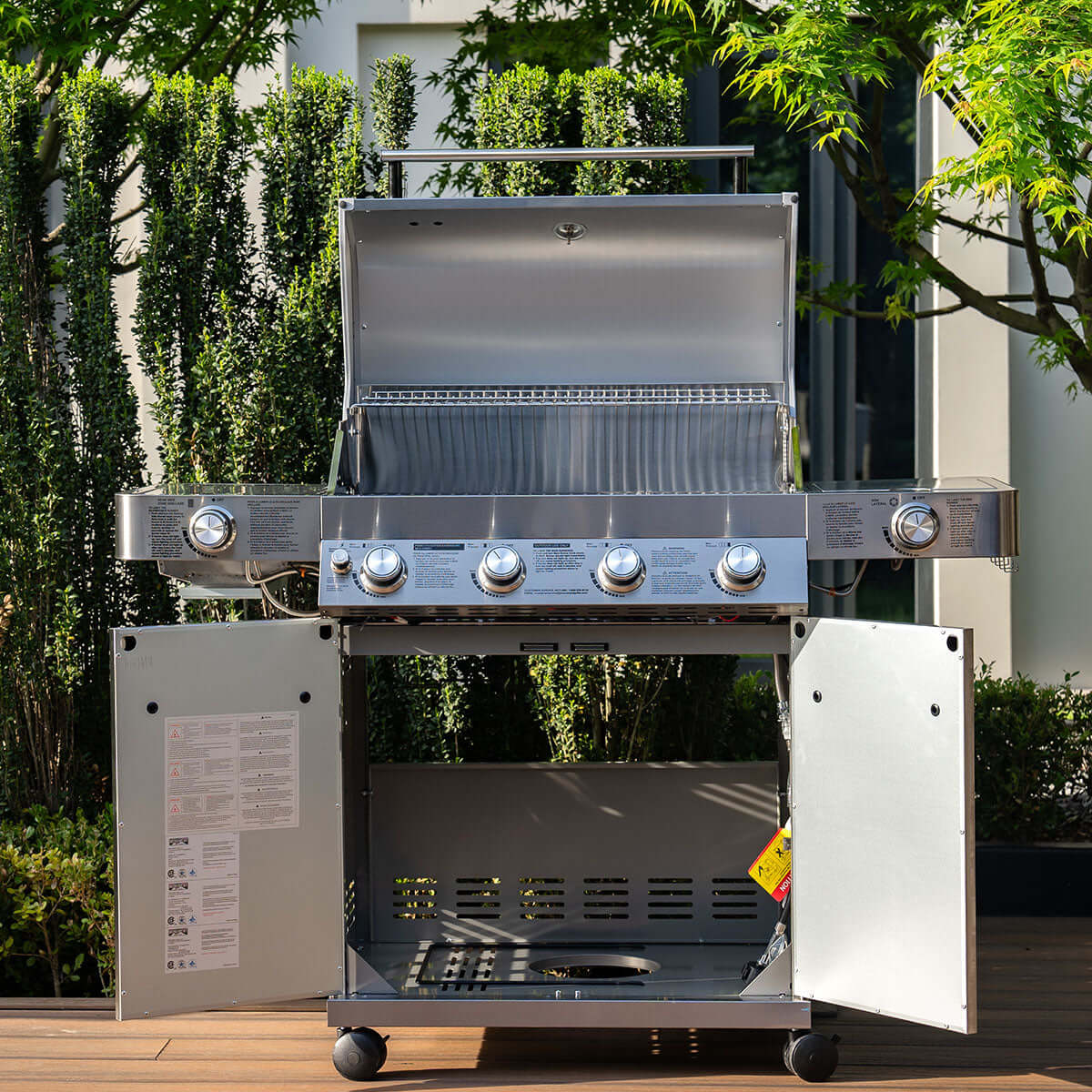 Monument Classic 4 Burner | Stainless Steel Infrared Propane Gas Grill - 24367