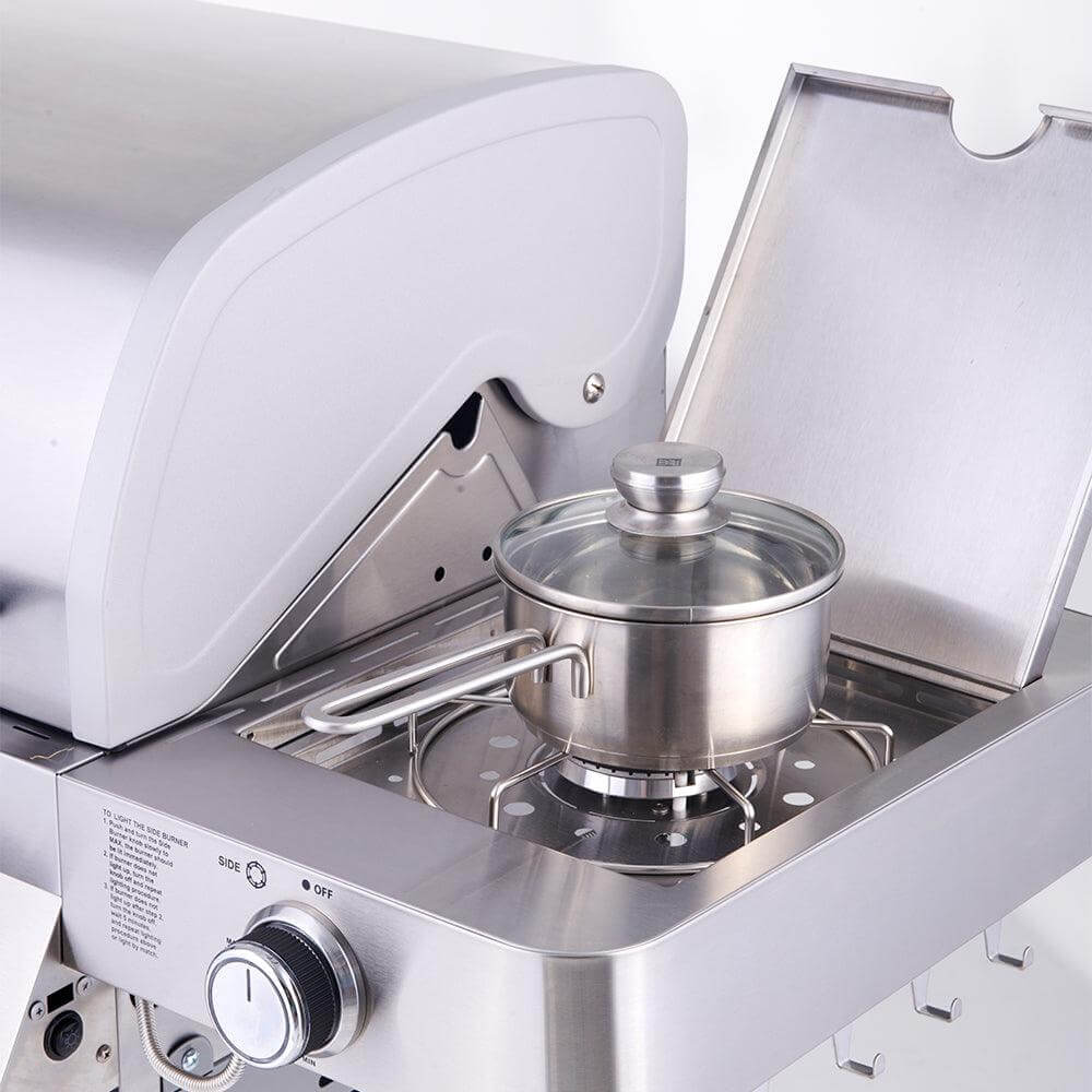 Monument Classic 4 Burner | Stainless Steel Infrared Propane Gas Grill - 24367