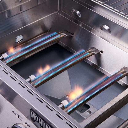 Monument Classic 4 Burner | Stainless Steel Infrared Propane Gas Grill - 24367