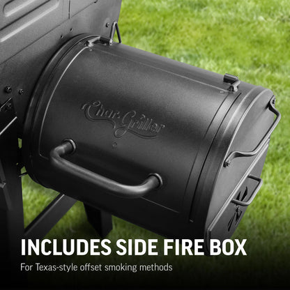 Char-Griller Texas Trio® Gas & Charcoal Grill