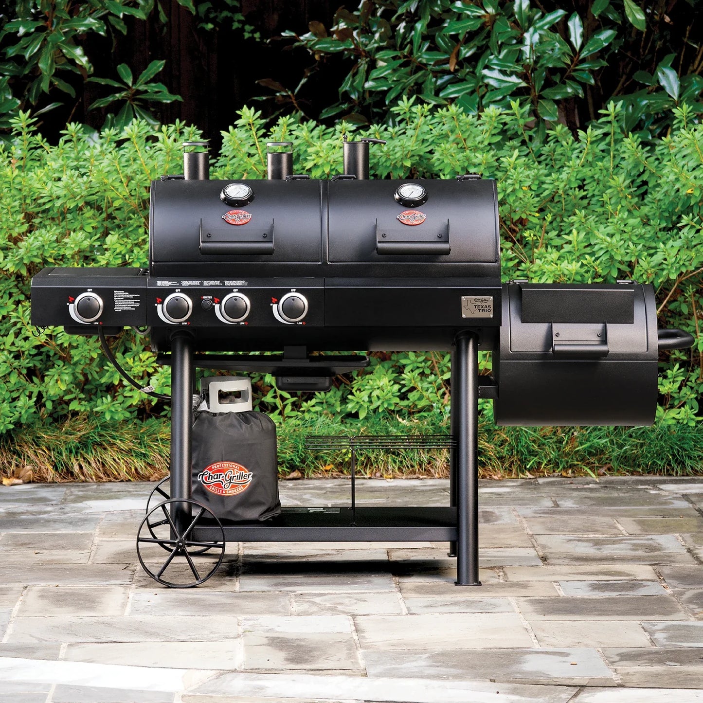 Char-Griller Texas Trio® Gas & Charcoal Grill