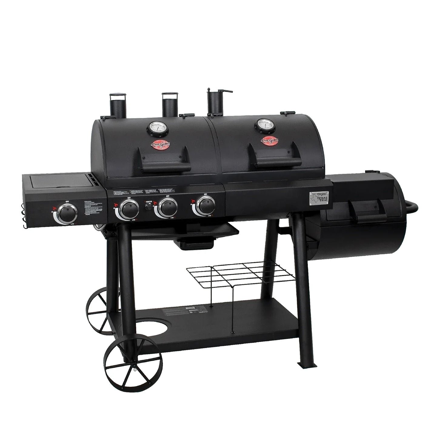 Char-Griller Texas Trio® Gas & Charcoal Grill