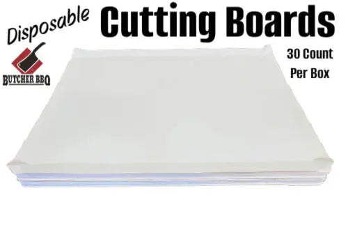 Butcher BBQ Disposable BBQ Cutting Board (30 Pack)
