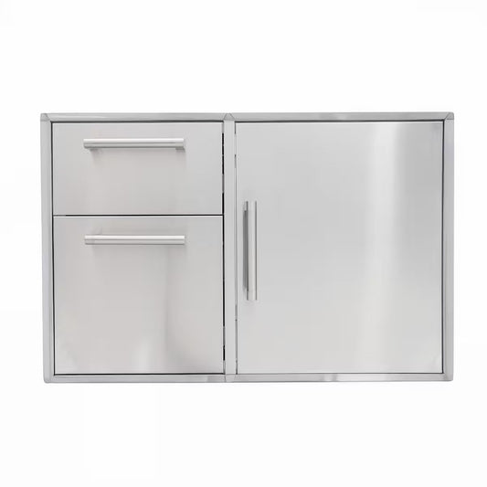 Coyote 36" Access Door & Double Drawer Combo - C3-CD2DC36