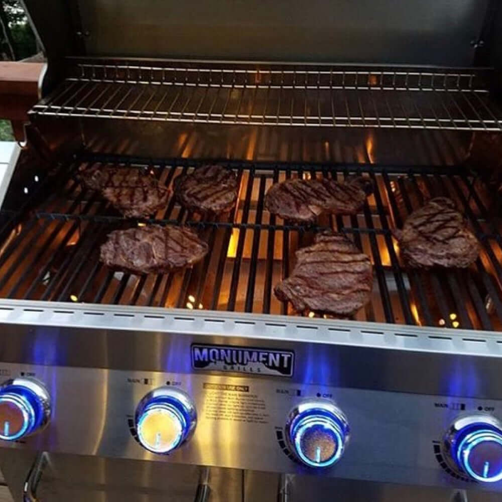 Monument Classic 4 Burner | Stainless Steel Infrared Propane Gas Grill