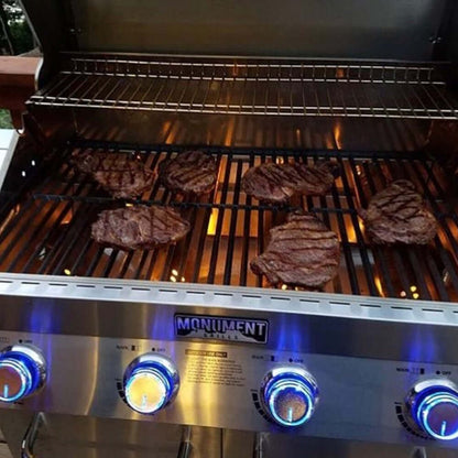Monument Classic 4 Burner | Stainless Steel Infrared Propane Gas Grill