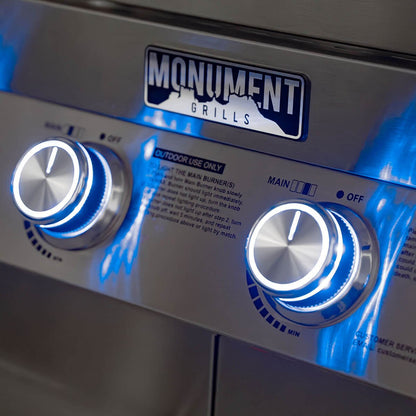 Monument Classic 4 Burner | Stainless Steel Infrared Propane Gas Grill