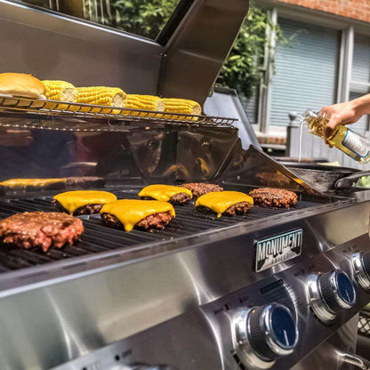 Monument Classic 4 Burner | Stainless Steel Infrared Propane Gas Grill