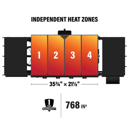 Blackstone 36" Griddle with Hard Cover Combo