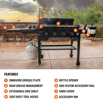 Blackstone 36" Griddle with Hard Cover Combo