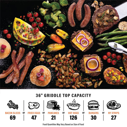 Blackstone 36" Griddle with Hard Cover Combo