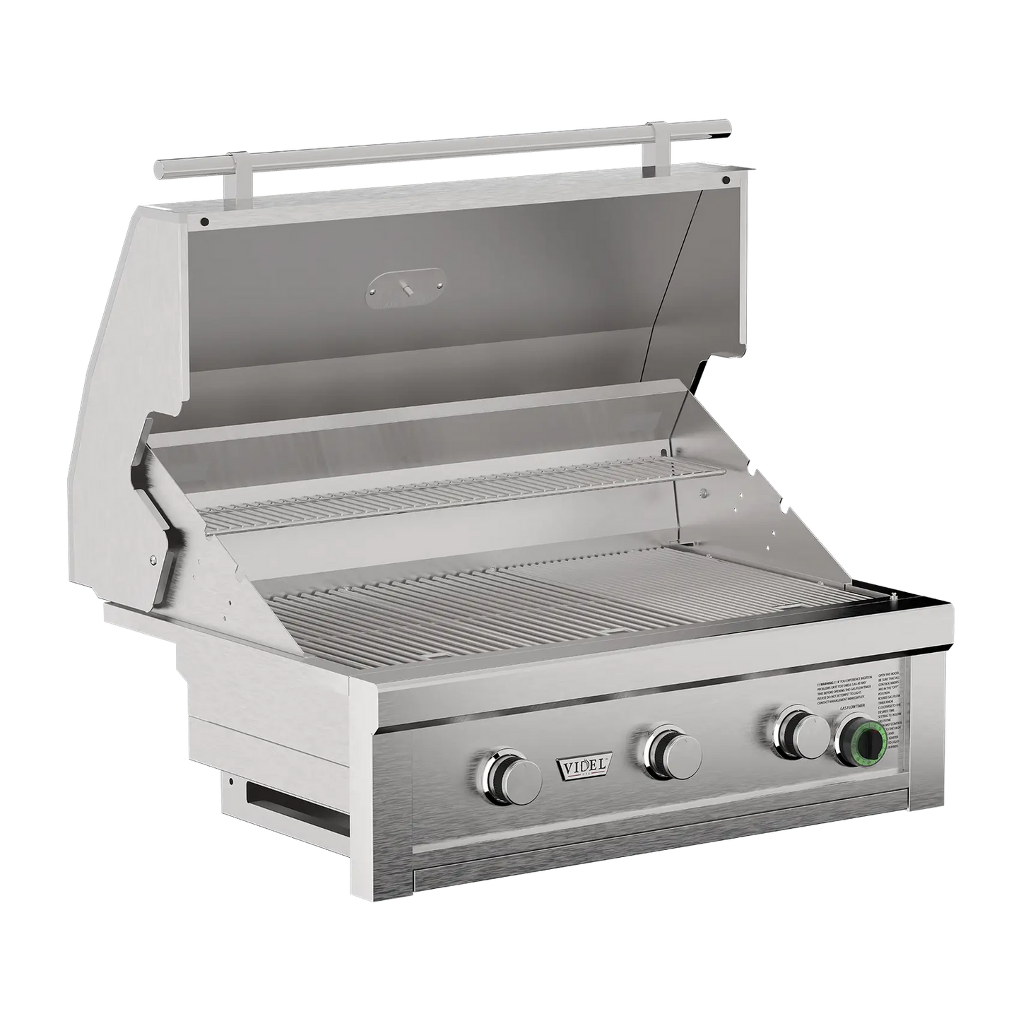 VIDEL 36" Commercial Premium Built-In Gas Grill