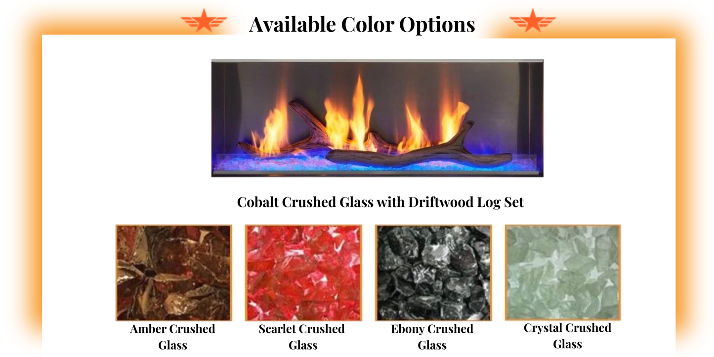 Majestic Lanai 48-Inch Outdoor Linear Vent Free Gas Fireplace