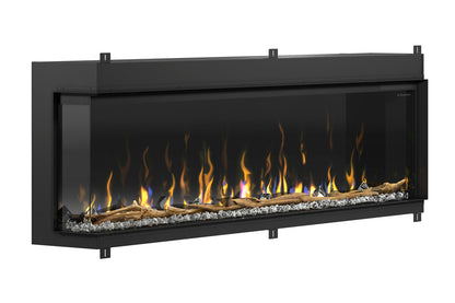Dimplex IgniteXL Bold 74" Smart Linear Multi-Side View Built-In Electric Fireplace