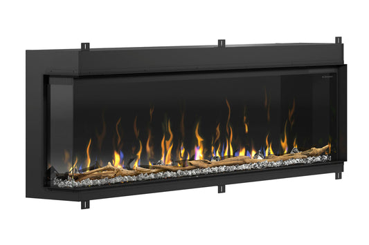 Dimplex IgniteXL Bold 74" Smart Linear Multi-Side View Built-In Electric Fireplace
