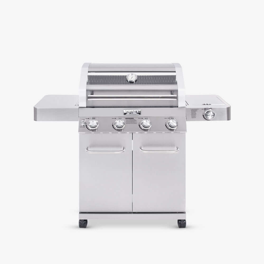 Monument Classic 4 Burner | Stainless Steel Natural/Propane Gas Grill