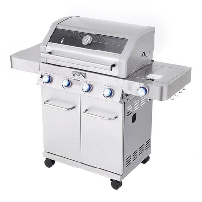 Monument Classic 4 Burner | Stainless Steel Natural/Propane Gas Grill