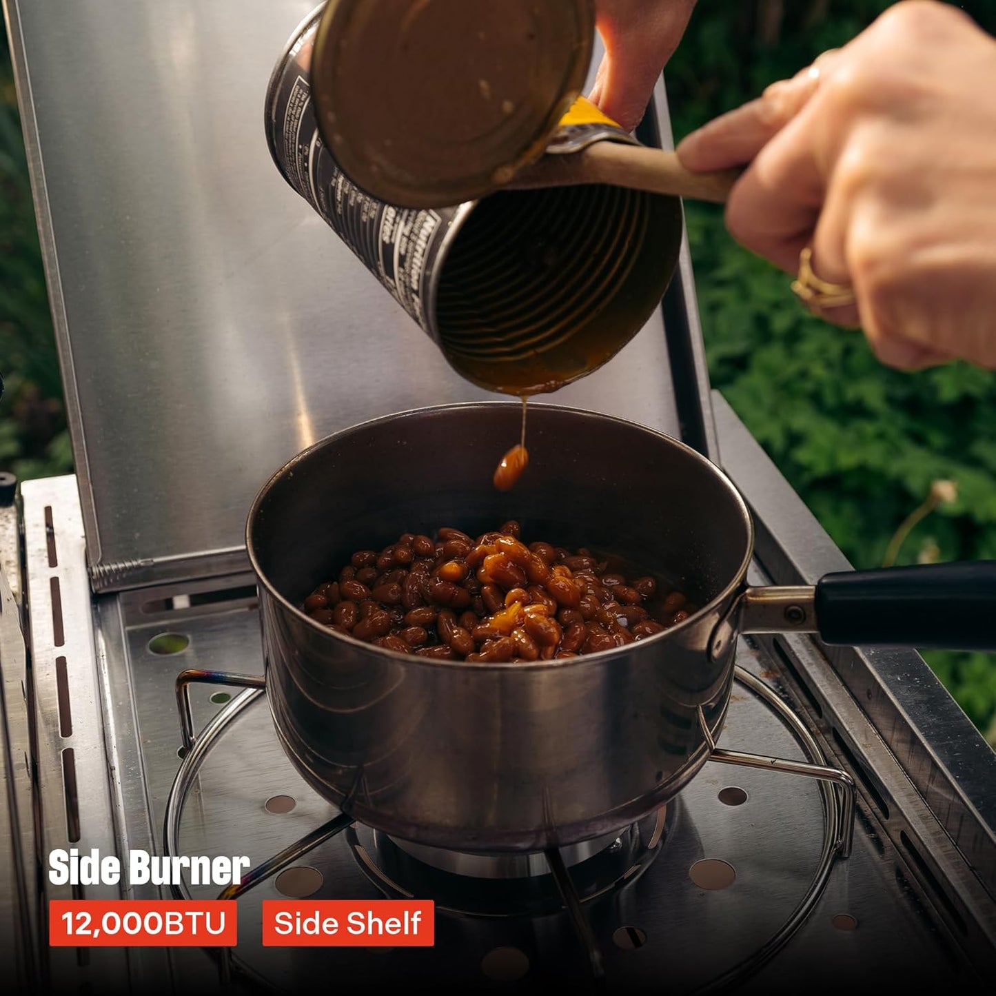 Monument Classic 4 Burner | Stainless Steel Natural/Propane Gas Grill