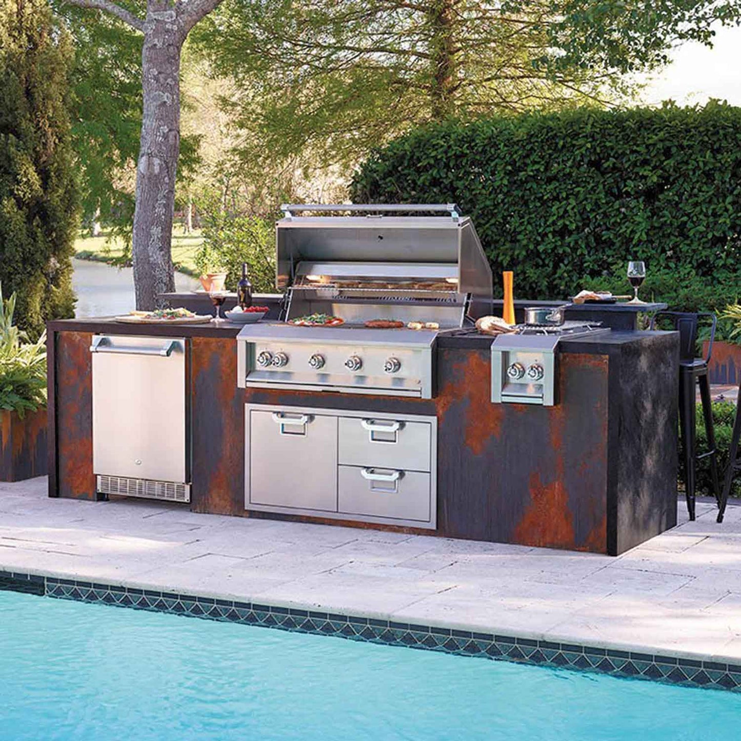 Aspire by Hestan Built-In 42-Inch Gas Grill EBR42