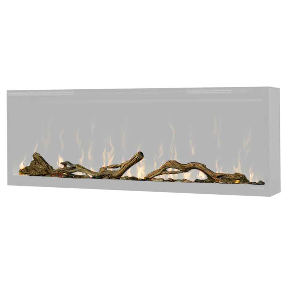 Dimplex Driftwood and River Rock Ember Bed