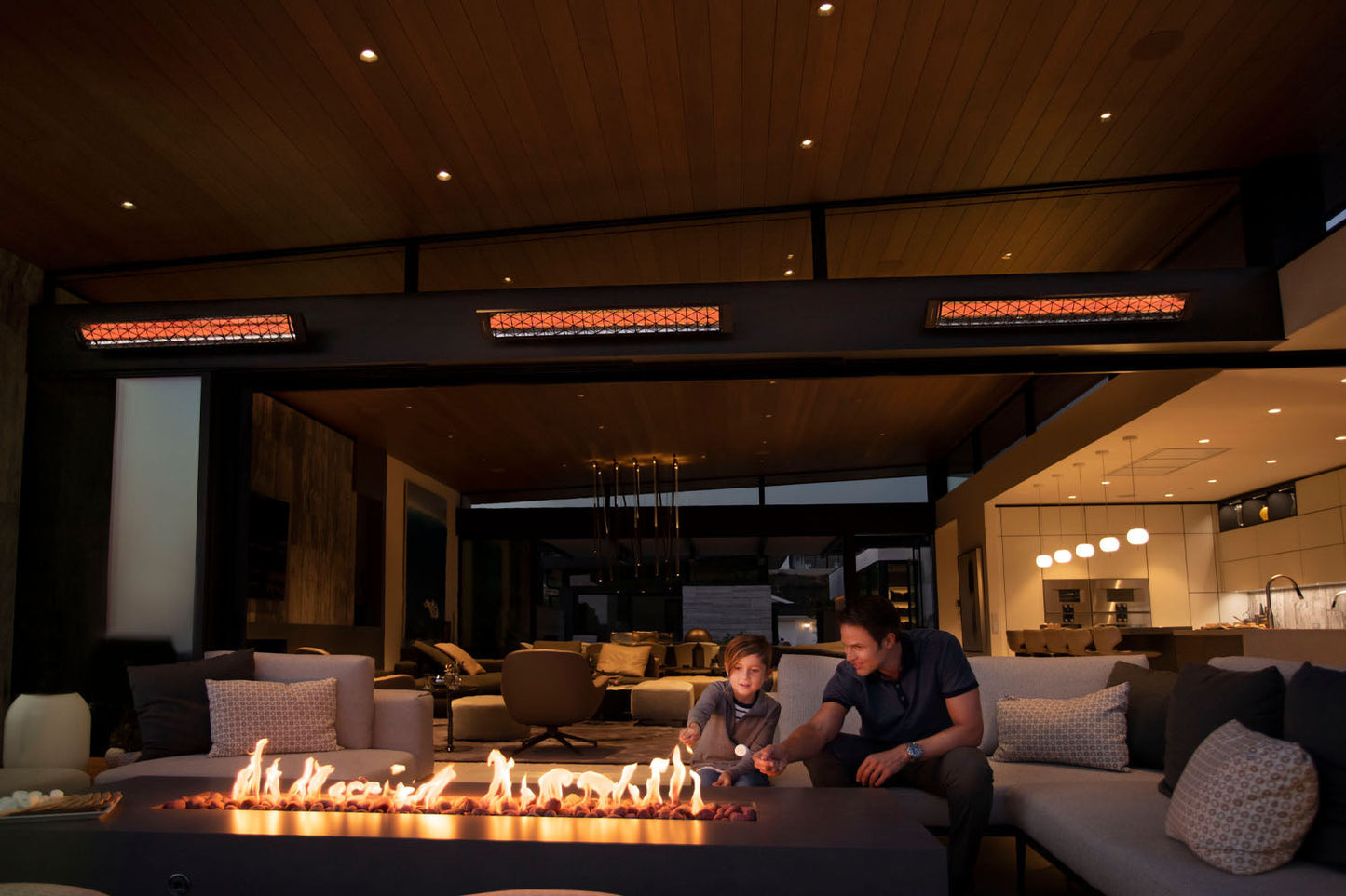 Infratech CD-Series Dual Element 6000Watt Outdoor Electric Heater | 277V