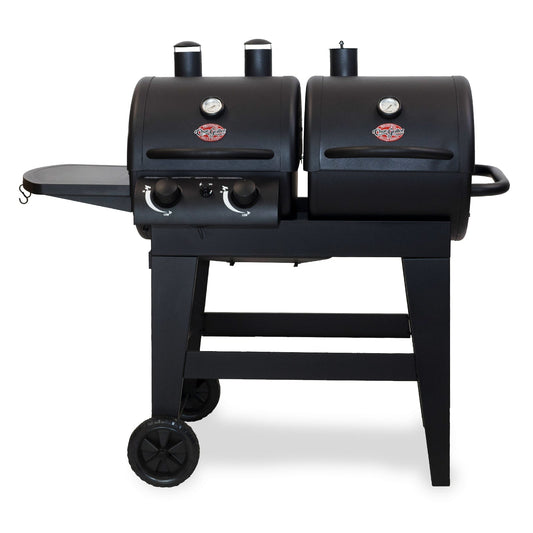 Char-Griller Dual Function 2-Burner Gas & Charcoal Grill