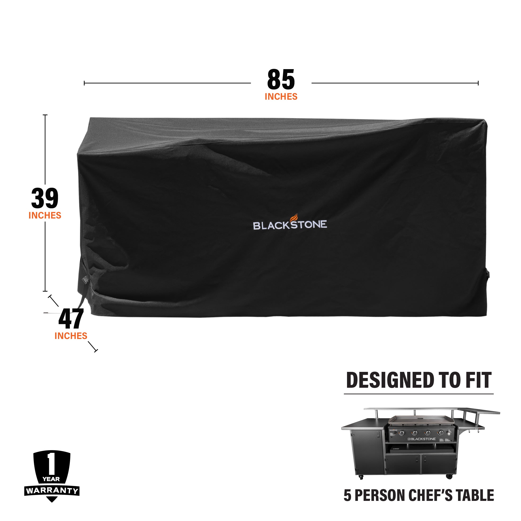 Blackstone 5 Person Chef's table Cover