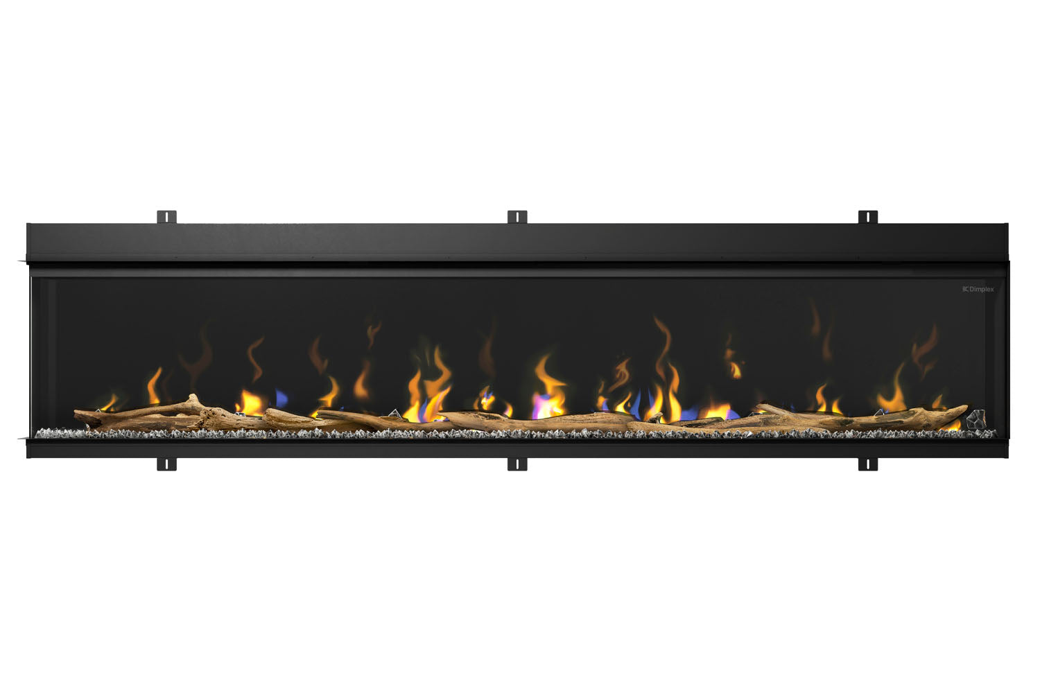 Dimplex IgniteXL Bold 100" Smart Linear Multi-Side View Built-In Electric Fireplace