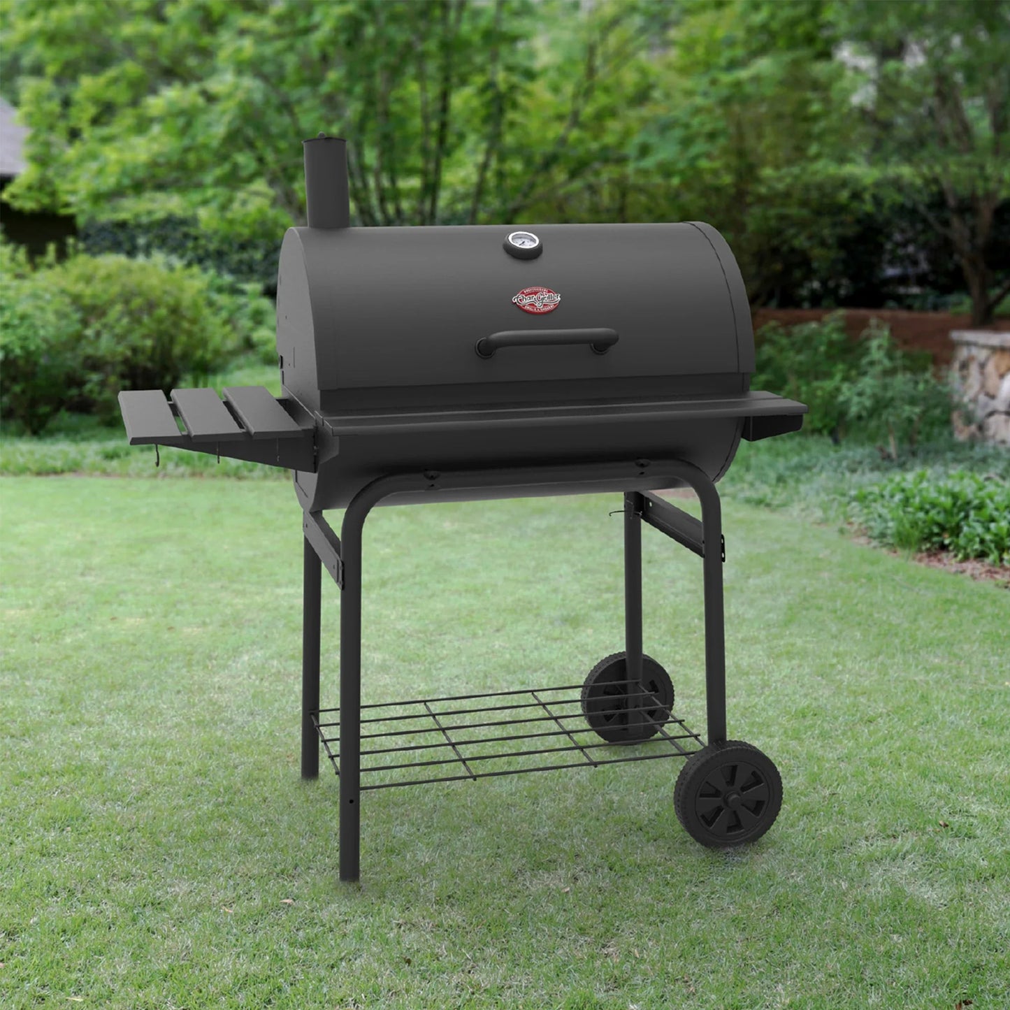 Char-Griller Pro Deluxe® Charcoal Grill