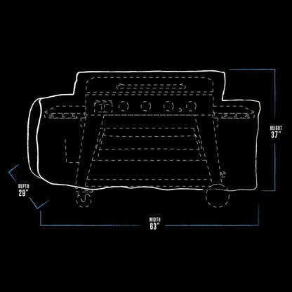 Pit Boss 4-Burner Ultimate Griddle Cover