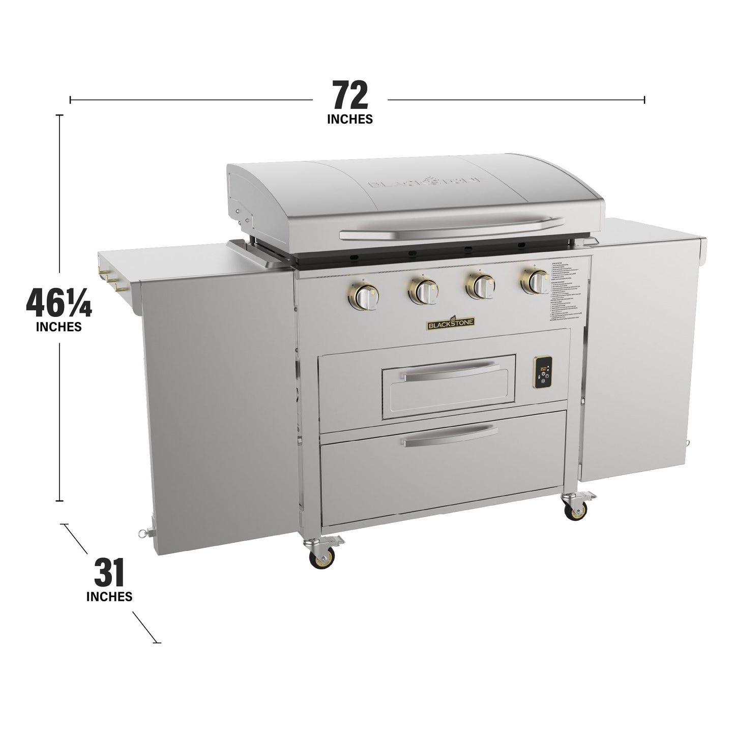 Blacsktone Select 36" Griddle Airfryer Combo