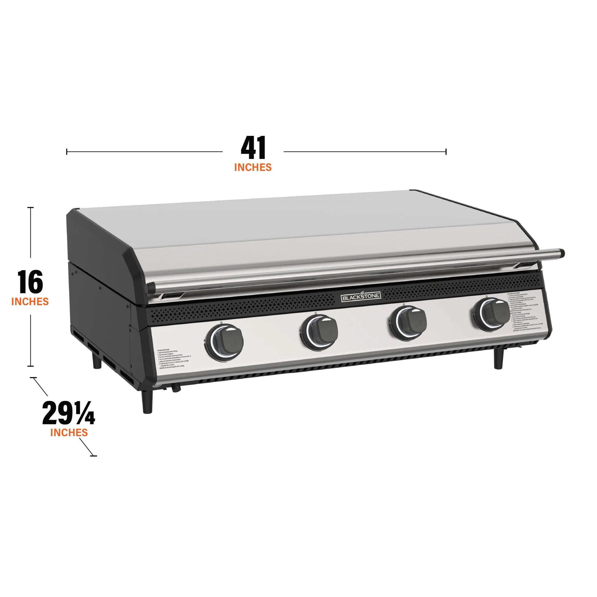 Blackstone 36" Built In Griddle Dimensions