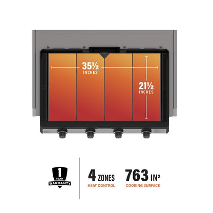 Blackstone 36-Inch Built In Stainless Steel Gas Griddle