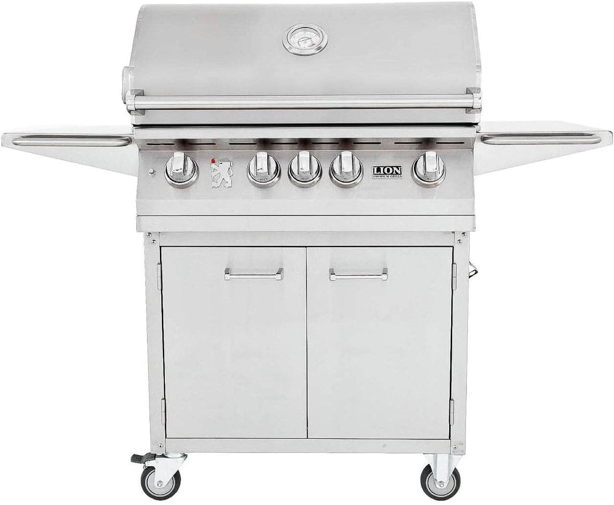 Lion 75000 32 Inch Stainless Steel Freestanding Gas Grill