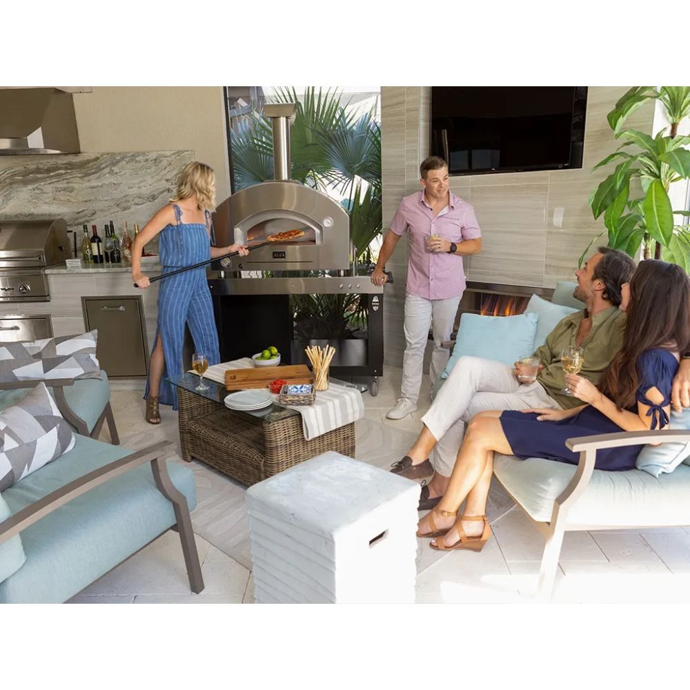 Alfa Futuro 4 Pizze Outdoor Gas Pizza Oven