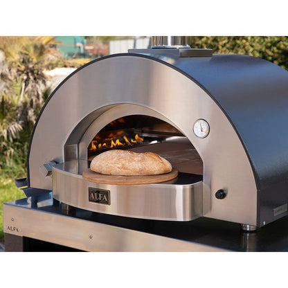 Alfa Classico 4 Pizze Grey Gas Pizza Oven