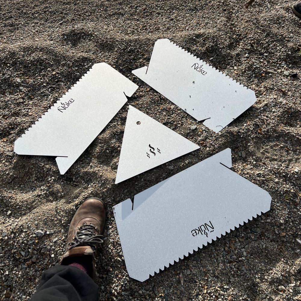 Nuke 500 Portable Fire Pit Grill