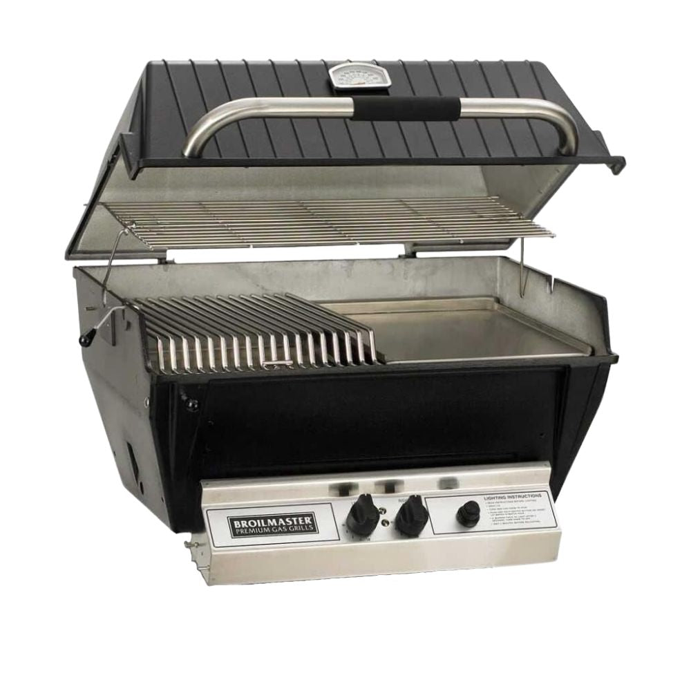 Broilmaster Super Premium Gas Grill with Smoker Shutter & Griddle - P3SX