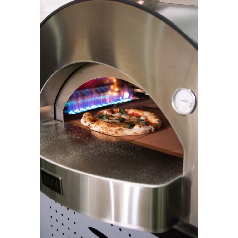 Alfa Classico 4 Pizze Grey Gas Pizza Oven