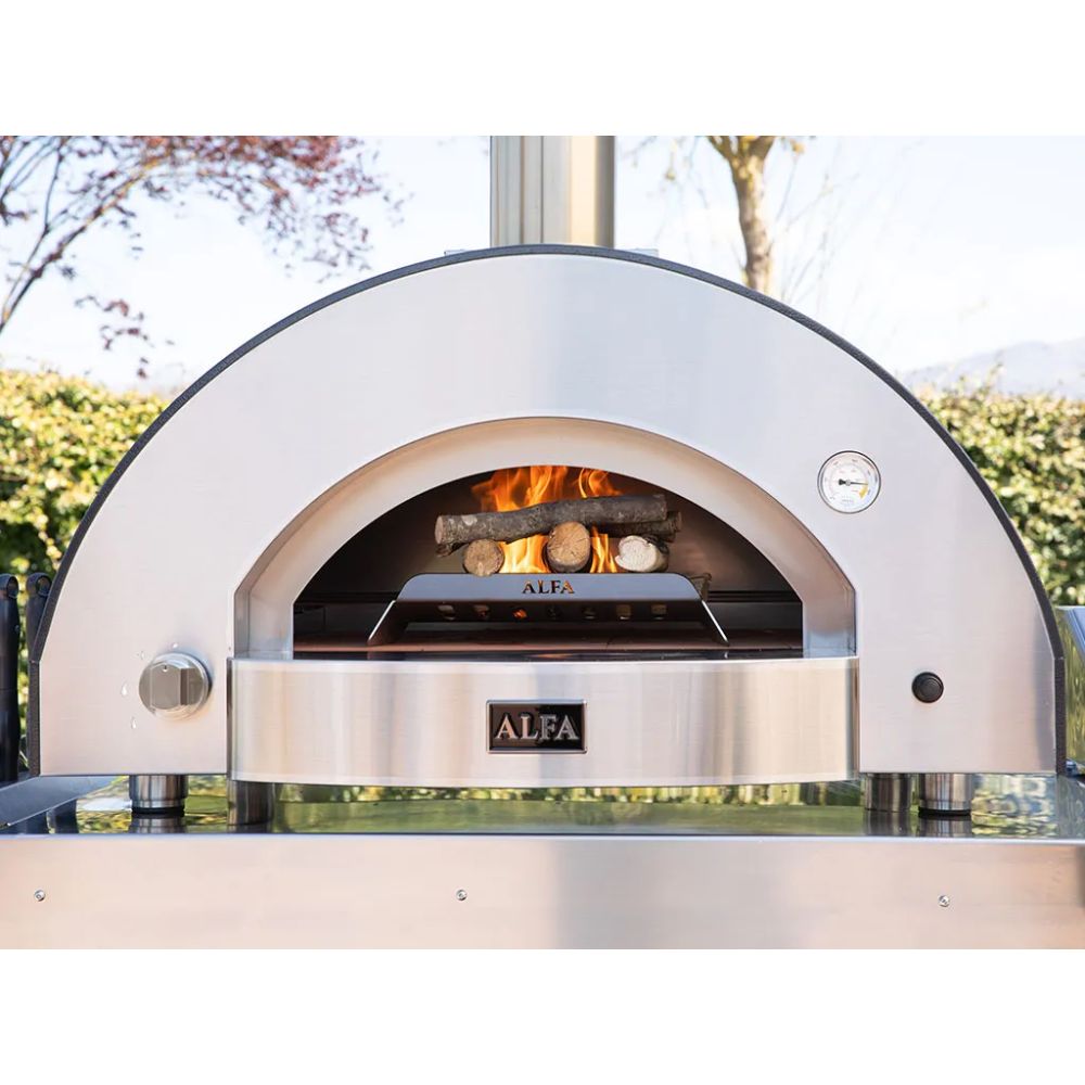 Alfa Classico 4 Pizze Grey Gas Pizza Oven