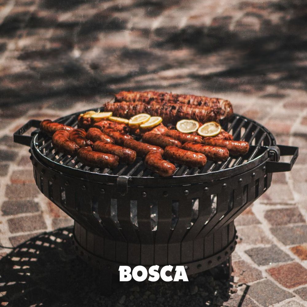 Bosca Rivet 24 Inch Patagonian Style Wood Firepit