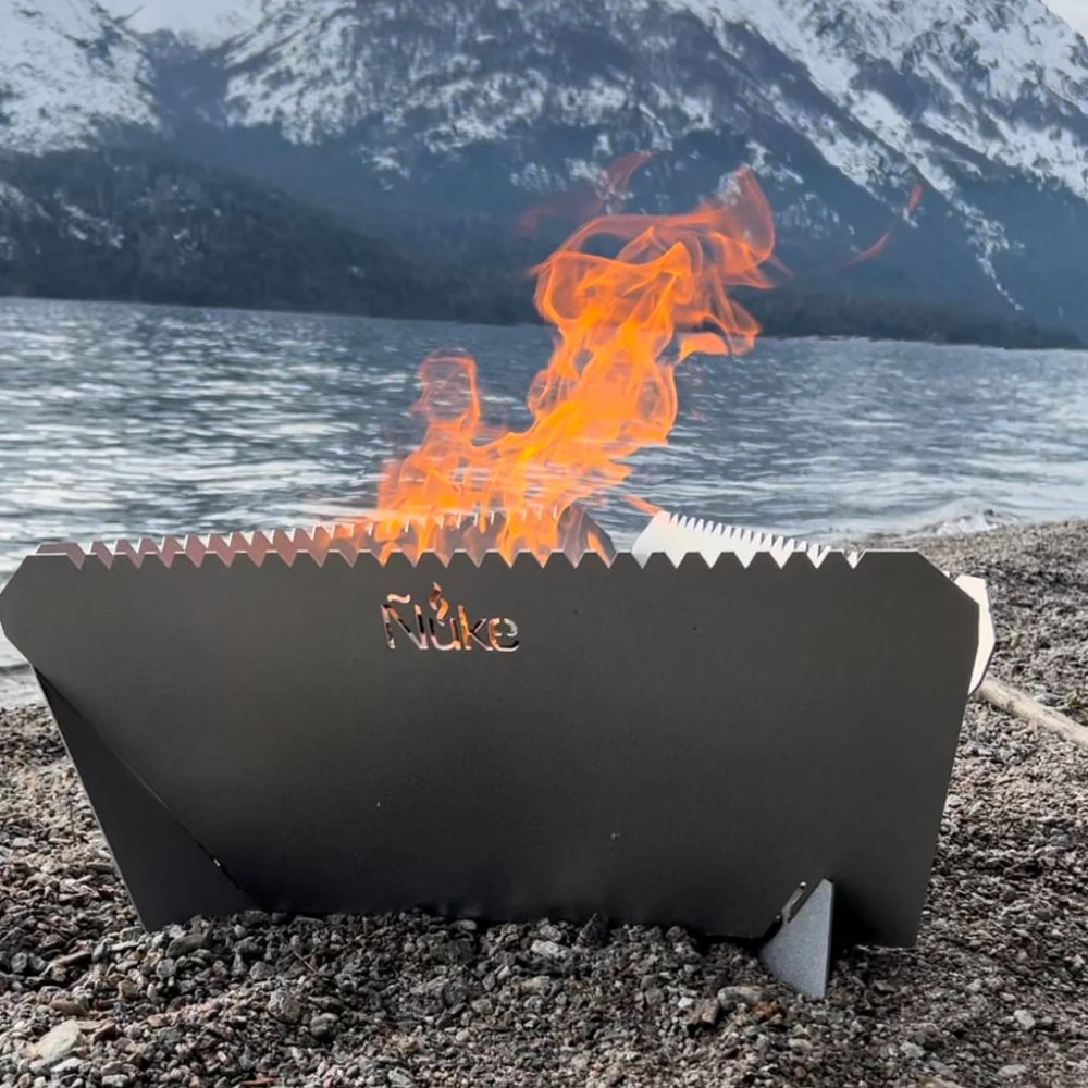 Nuke 500 Portable Fire Pit Grill