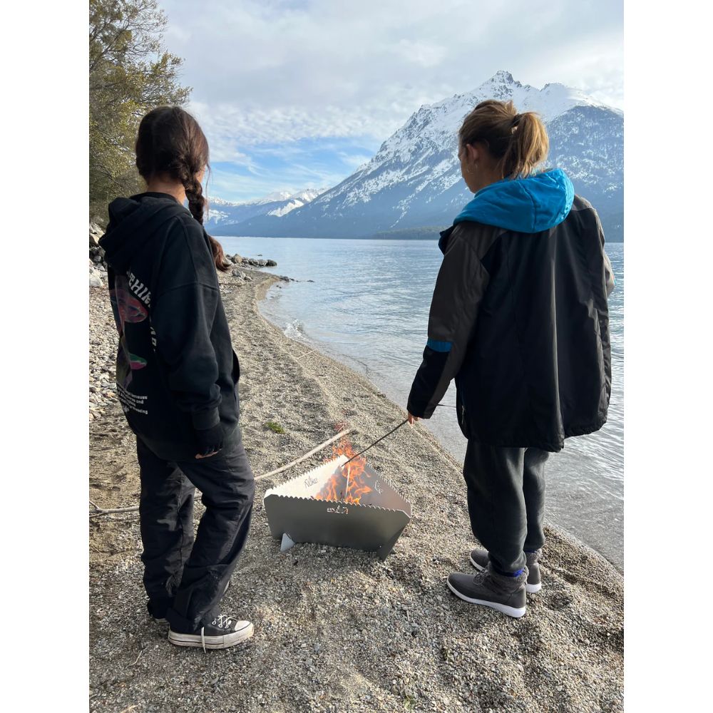 Nuke 500 Portable Fire Pit Grill