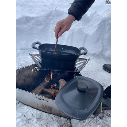 Nuke 500 Portable Fire Pit Grill