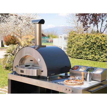 Alfa Classico 4 Pizze Grey Gas Pizza Oven