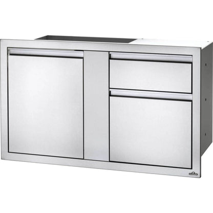 Napoleon BI-4224-1D1W - 42" x 24" Large Door & Waste Bin Drawer Combo