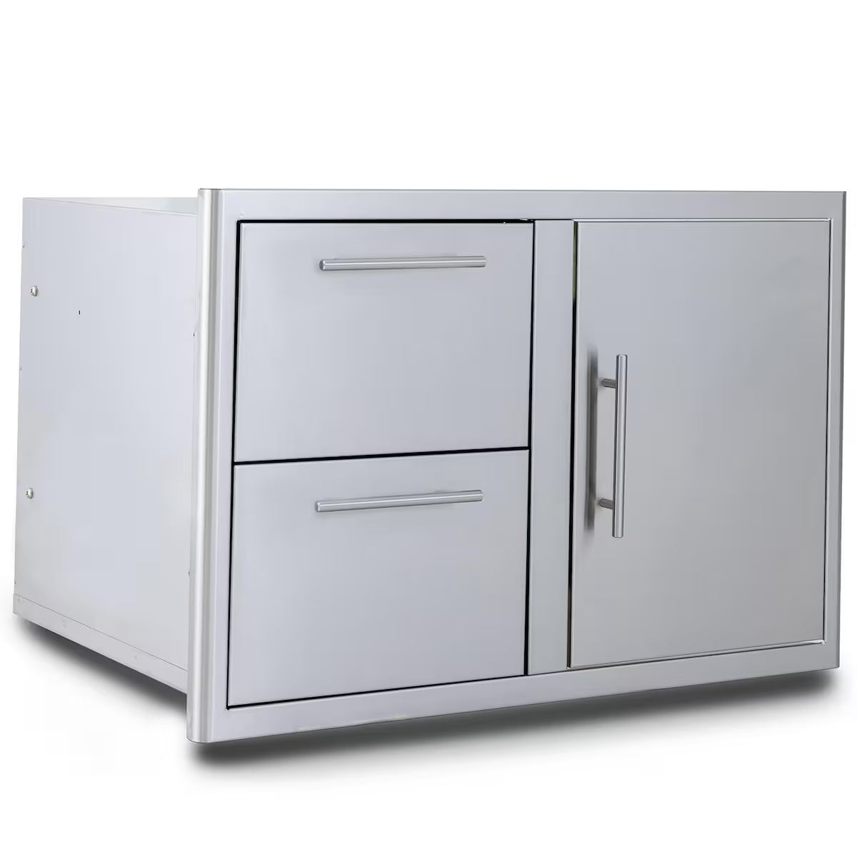 Blaze 32" Double Drawer Combo in Stainless Steel BLZ-DDC-R-LTSC