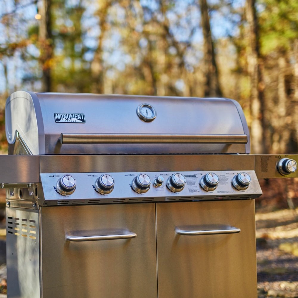 Monument Classic 6-Burner | Full Stainless Steel Propane Gas Grill