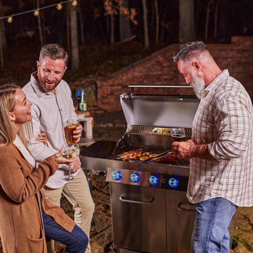 Monument Classic 6-Burner | Full Stainless Steel Propane Gas Grill