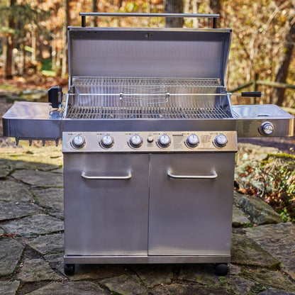 Monument Classic 6-Burner | Full Stainless Steel Propane Gas Grill